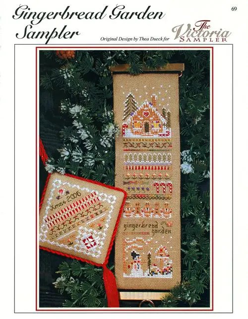 The Victoria Sampler Gingerbread Garden Sampler & Accessory Pack