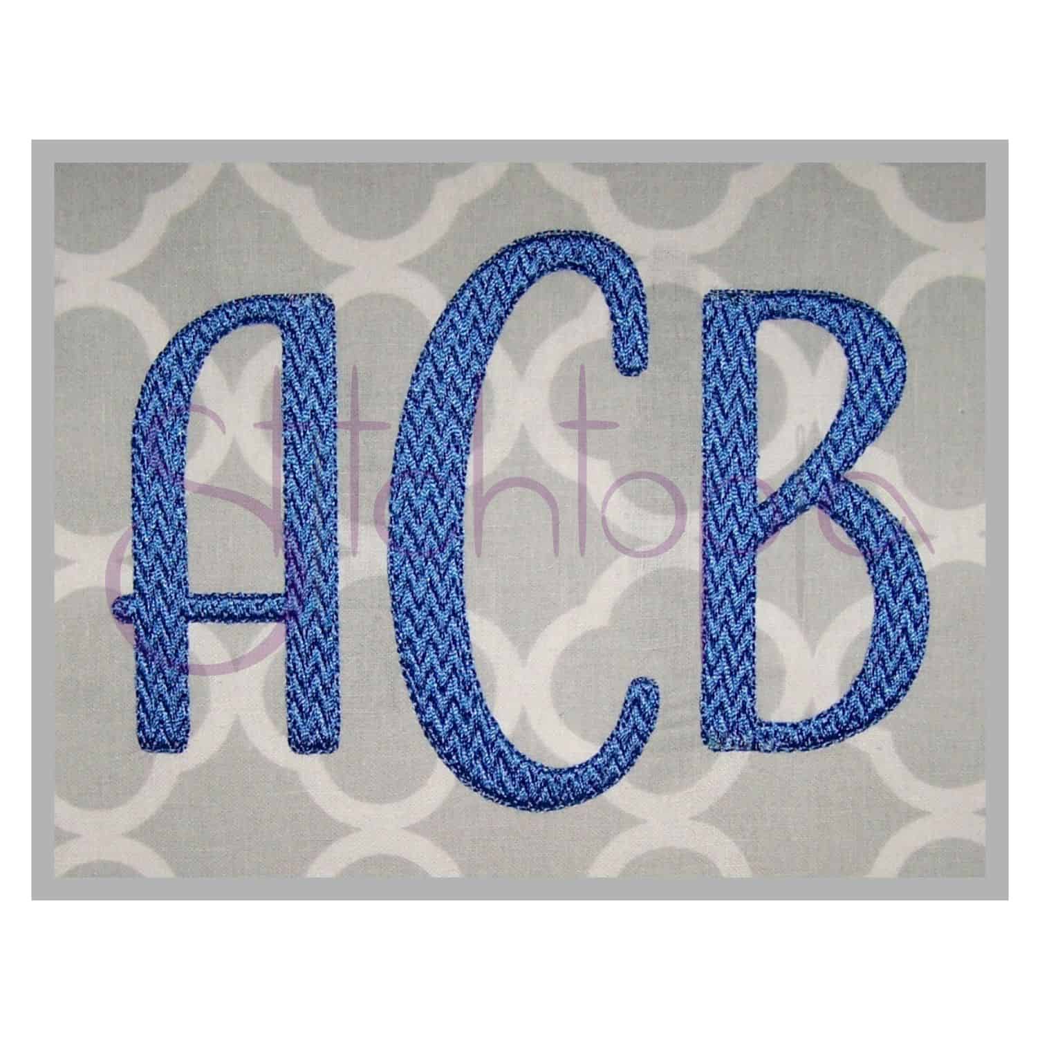 Large Monogram Fonts IUCN Water