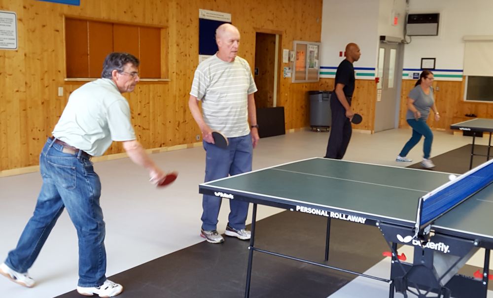 Registration open for age 50+ table tennis lessons Stittsville