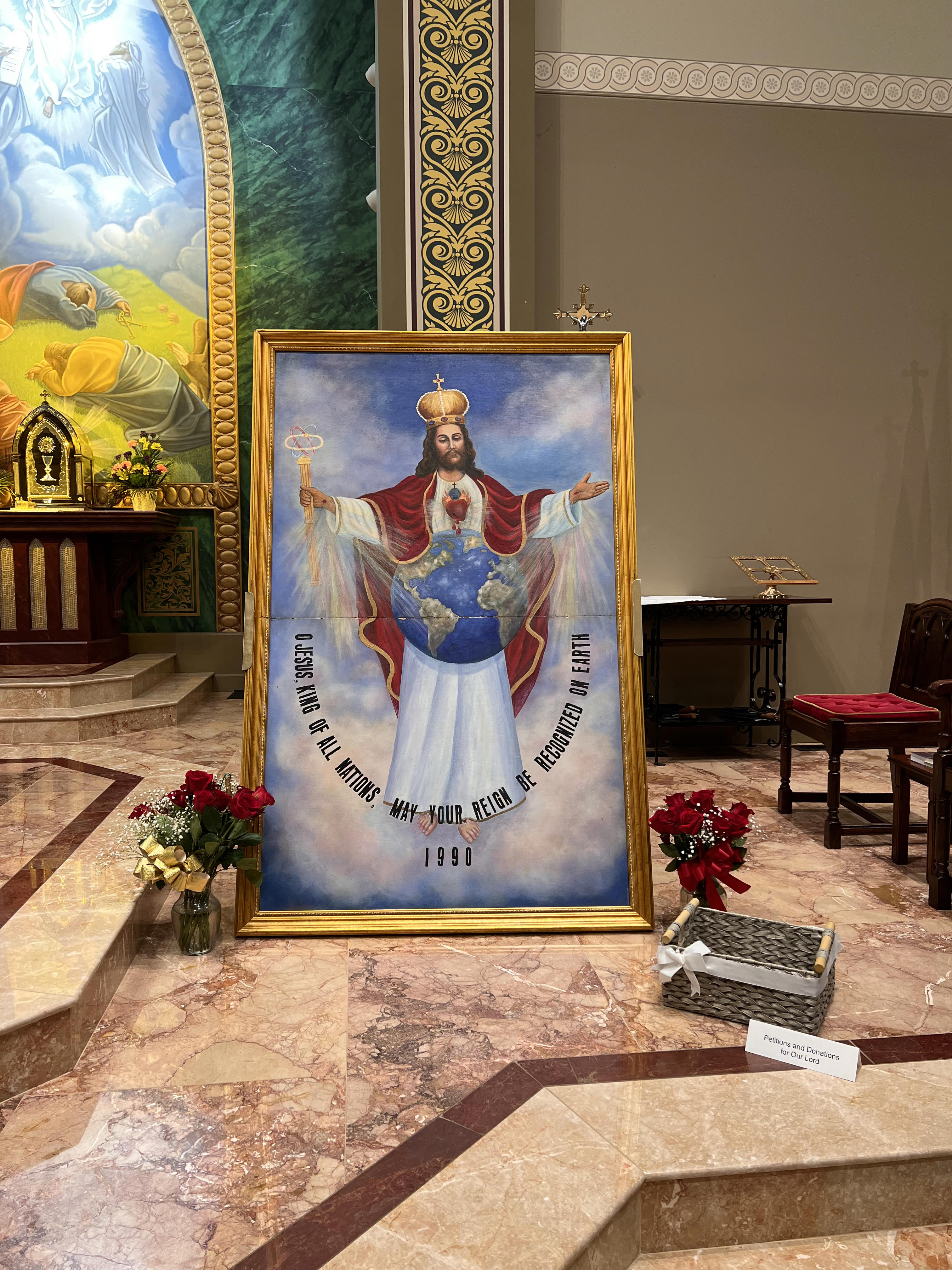 Jesus King of All Nations Saint James Catholic Church