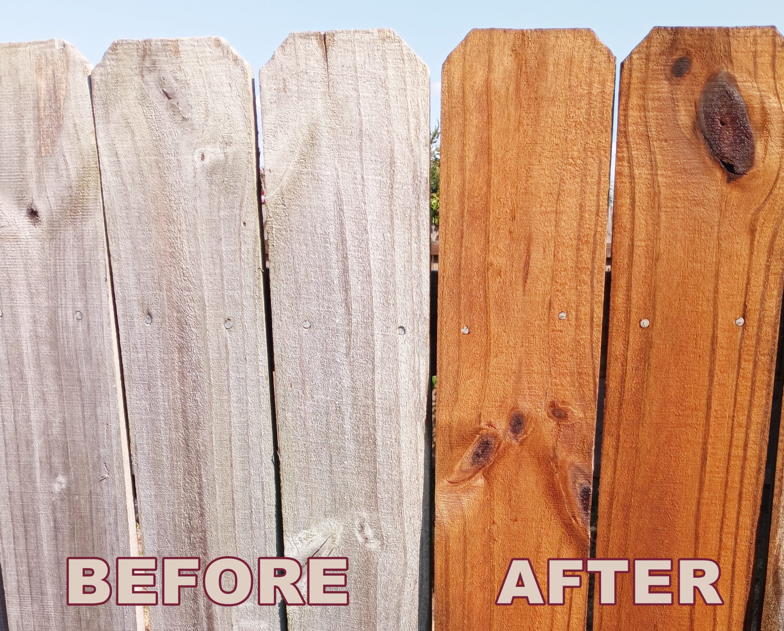 Stain and Seal St. John Fence Company