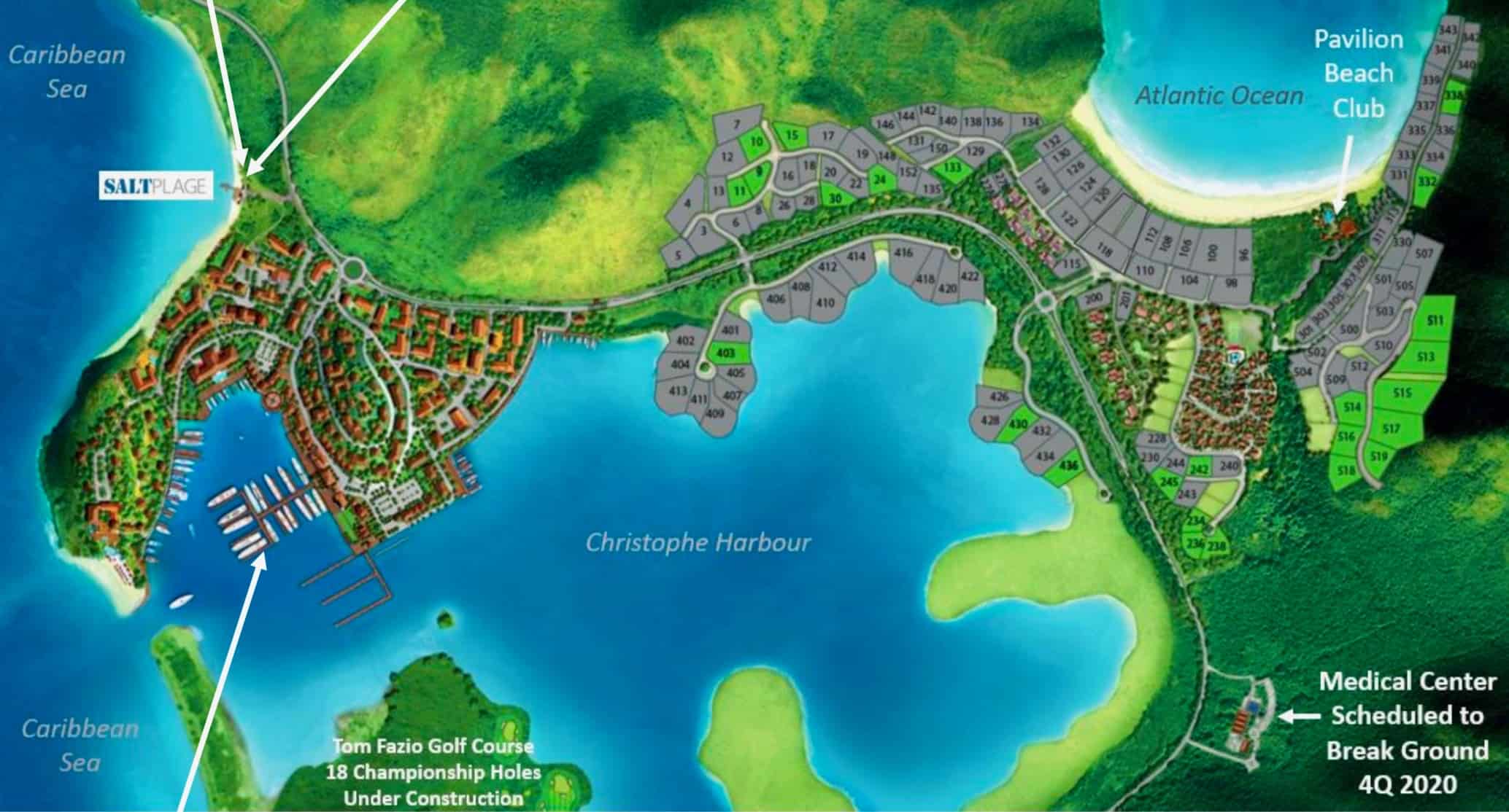 Marina Berths Christophe Harbour, St Kitts St Kitts Nevis Realty