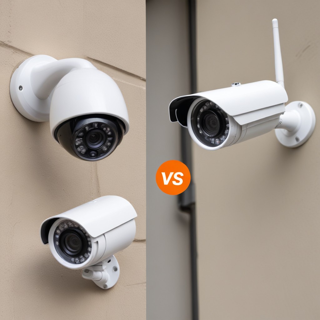 Wireless Cameras vs. Wired Cameras Pros and Cons St Louis Alarm Company