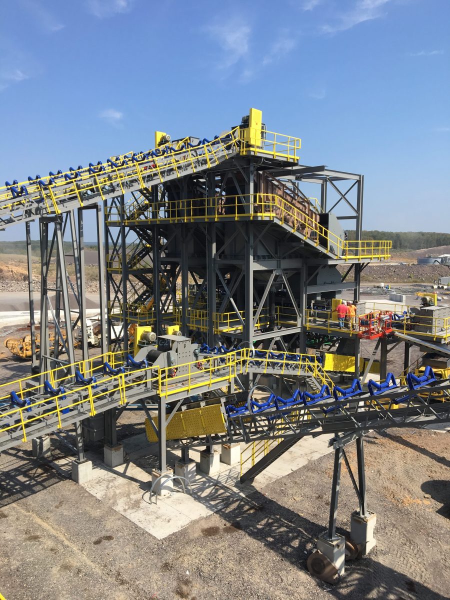 New Greenfield Trap Rock Quarry Operation Stl Engineering