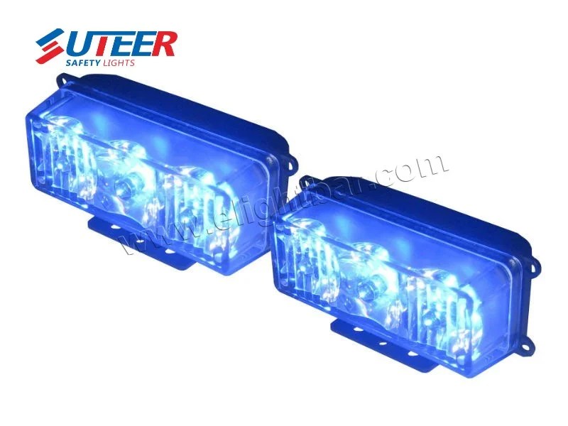 Police Car high power LED grill strobe warning lighthead