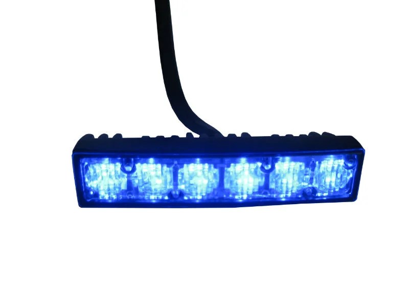 Police Car grille exterior mount warning strobe lights