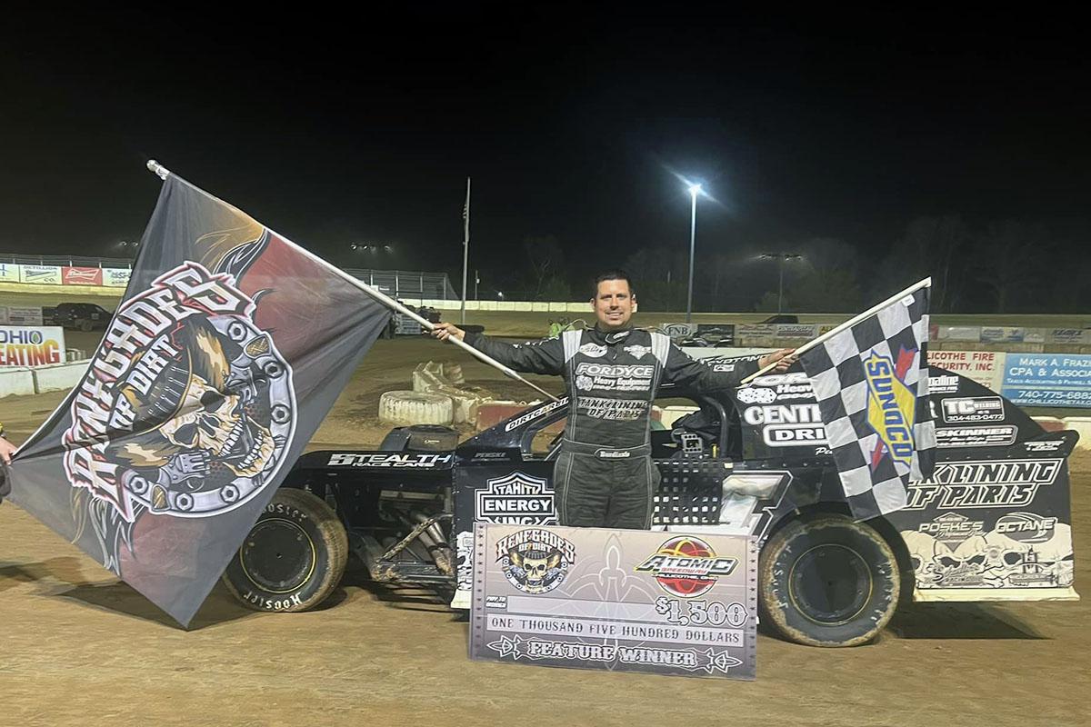 K.C. Burdette takes Renegades of Dirt Atomic Blast opening night win
