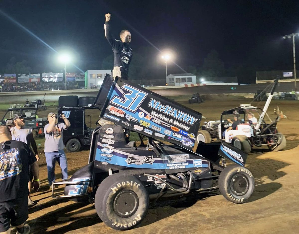 Joe B Miller wins St. Francois County Raceway's Queen's Royale! St