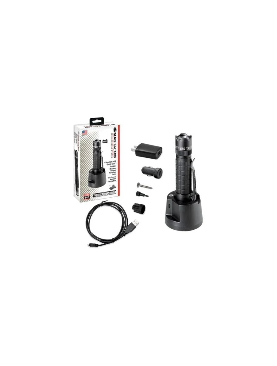 Mag-Tac Rechargeable Flashlight System - STL TACTICAL DEALS