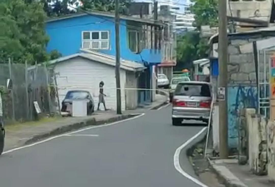 Two men nursing gunshot injuries after being shot in Marchand St