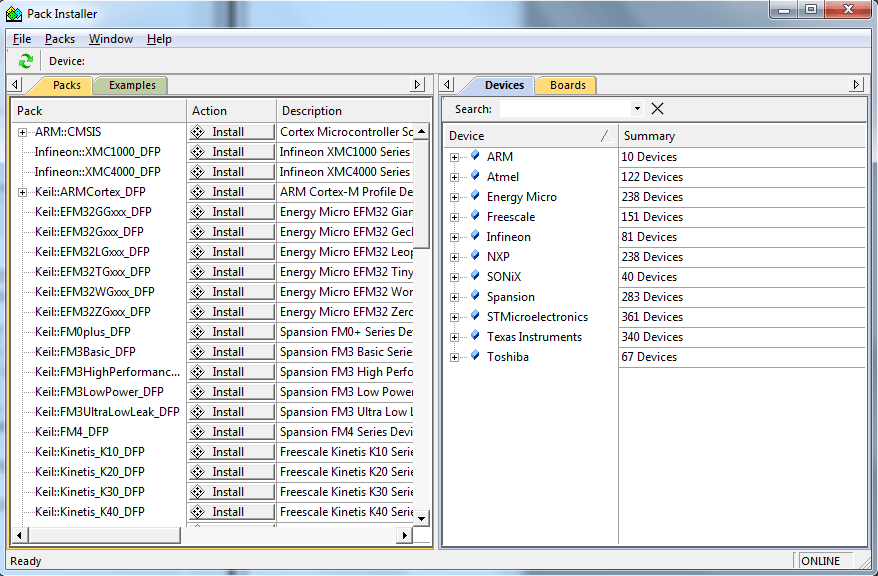 STM32F4/29 Discovery with CMSIS library in Keil uVision STM32F4 Discovery