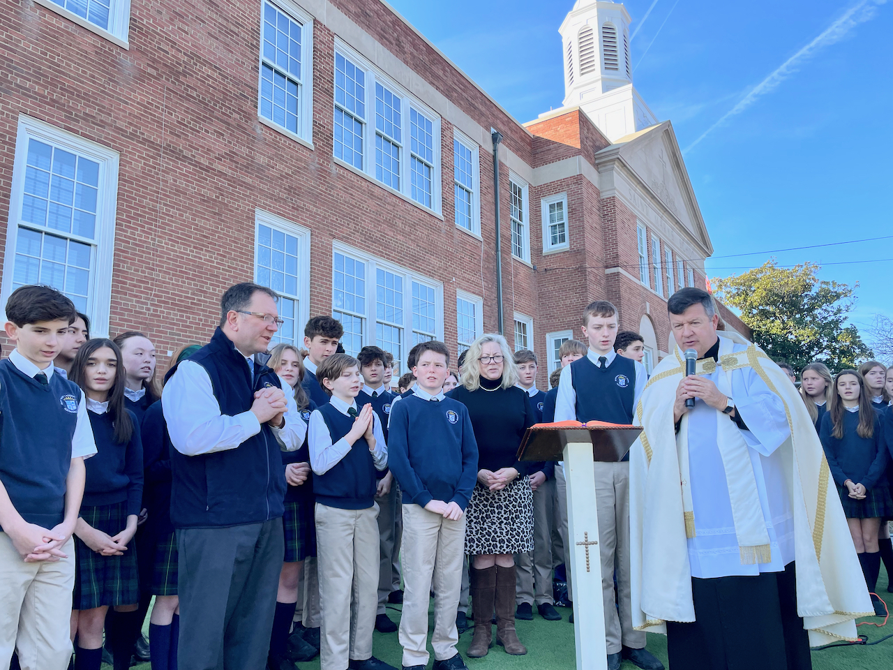 Basilica School of Saint Mary Construction Update and About The Mary