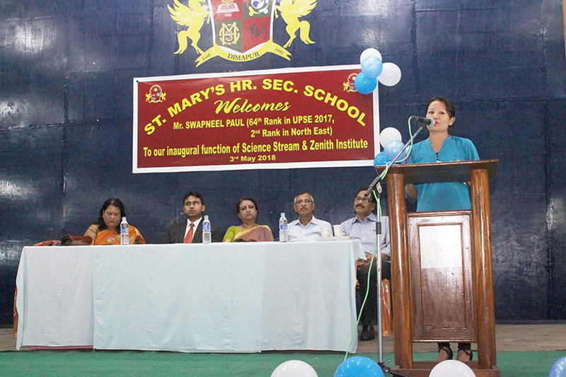 Science Stream for boys & girls Inaugurated St Mary's Montessori