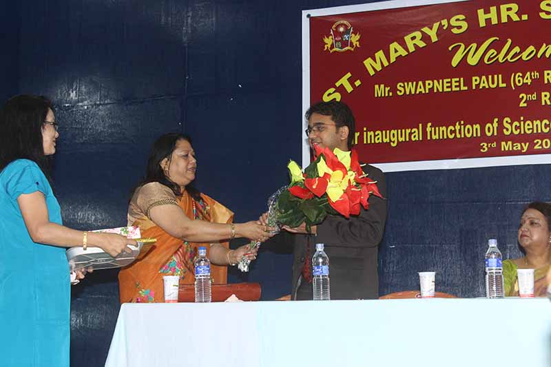 Science Stream for boys & girls Inaugurated St Mary's Montessori