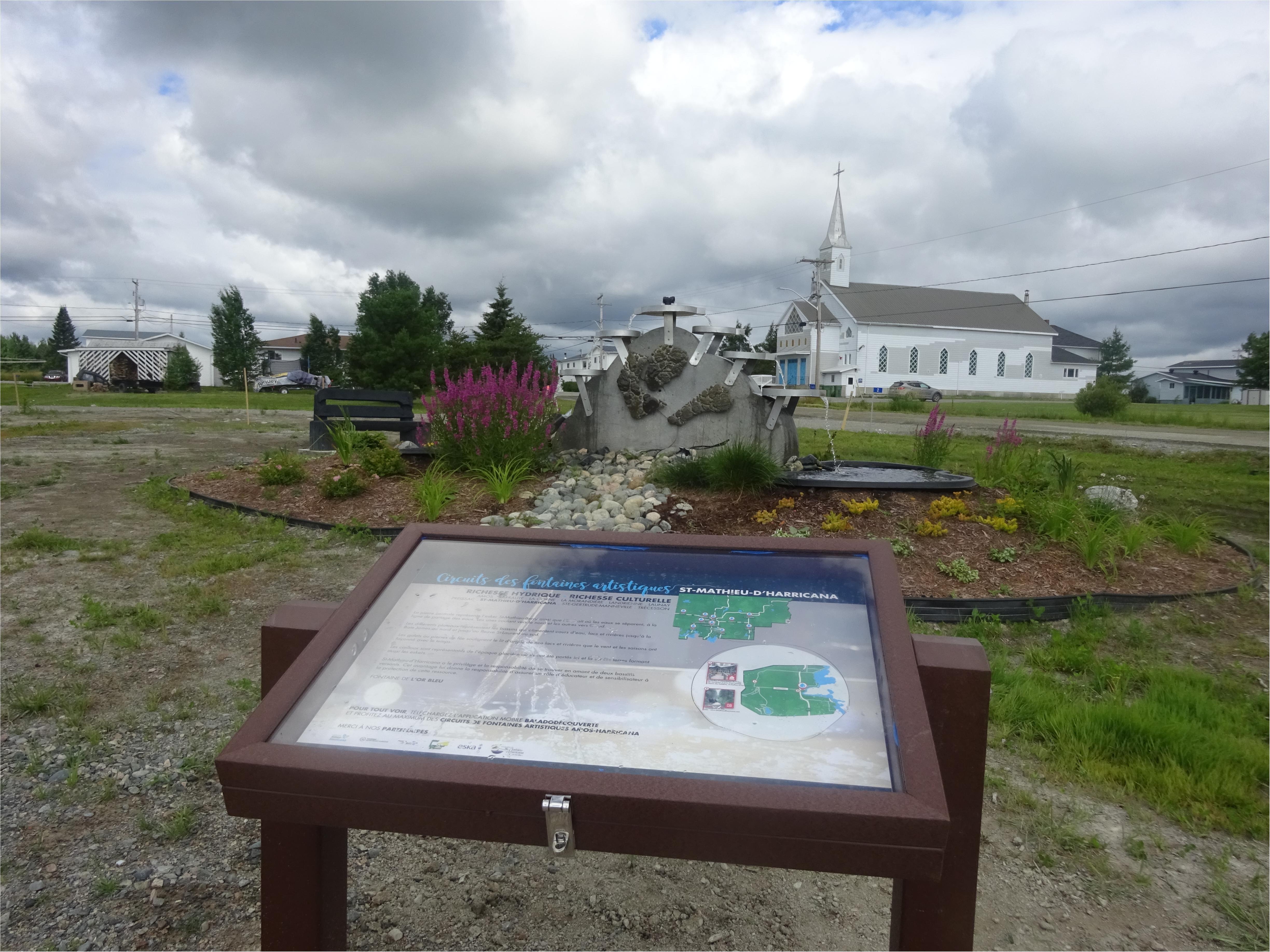 Fontaine artistique Liste des infrastructures La Municipalité