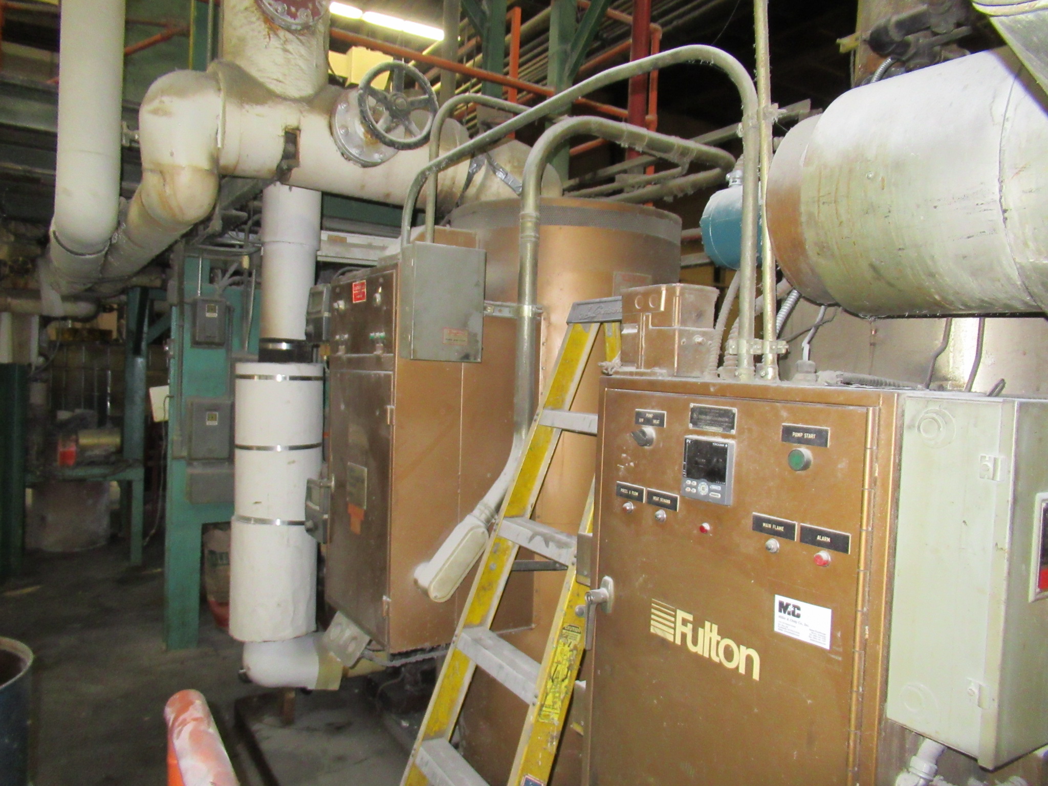 Fulton Thermal Fluid Heater 1995 Year Southeastern Textile Machinery