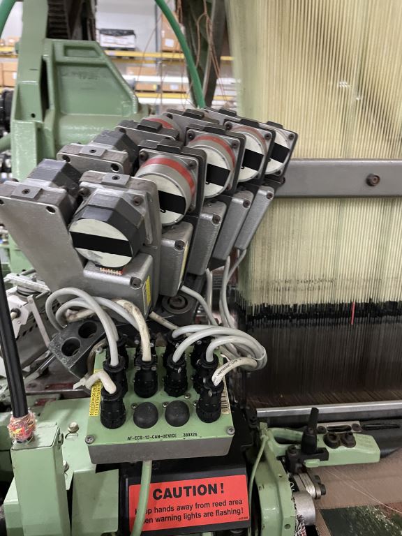 (1) Dornier Rapier Jacquard Loom With (1) Staubli Jumbo Jacquard Head