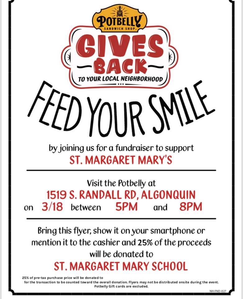 Dine and Share St. Margaret Mary Catholic School