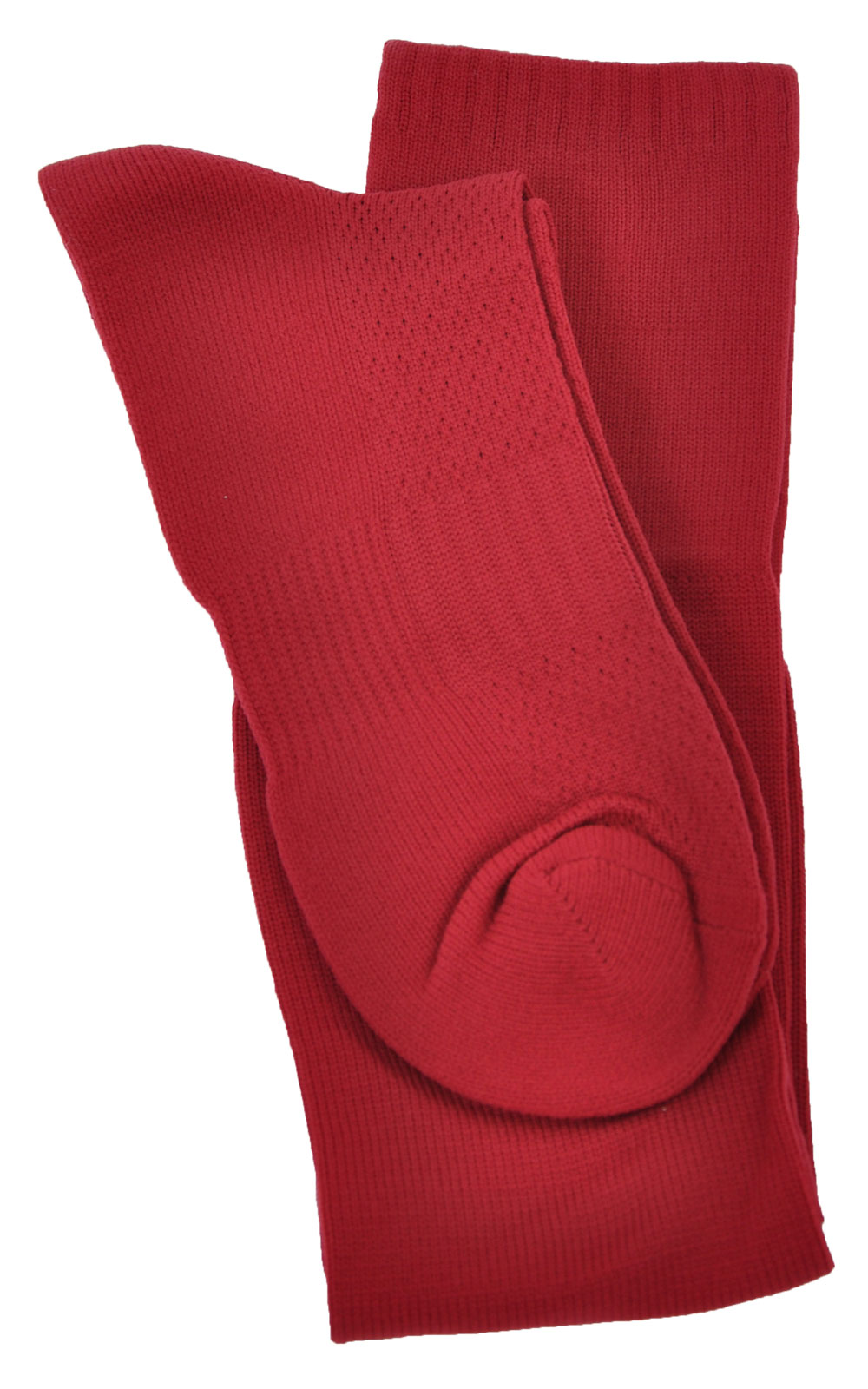 S&T Moore. Plain Maroon Sports Socks Blue Max