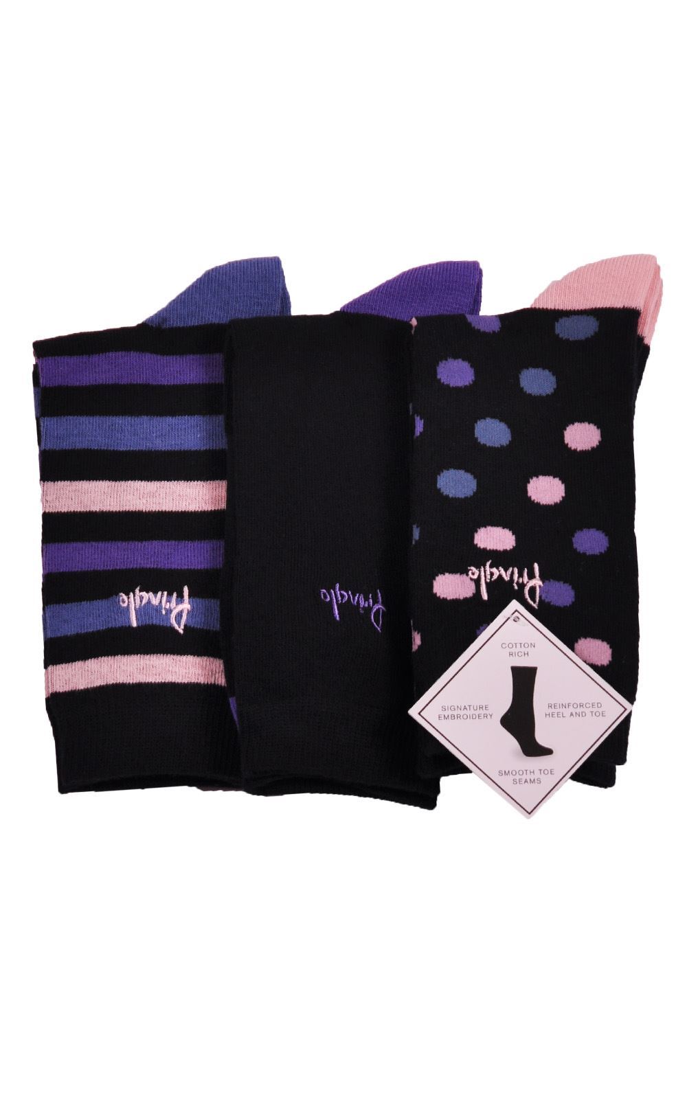 S&T Moore. Pringle Ladies Sock Jaqueline F5000