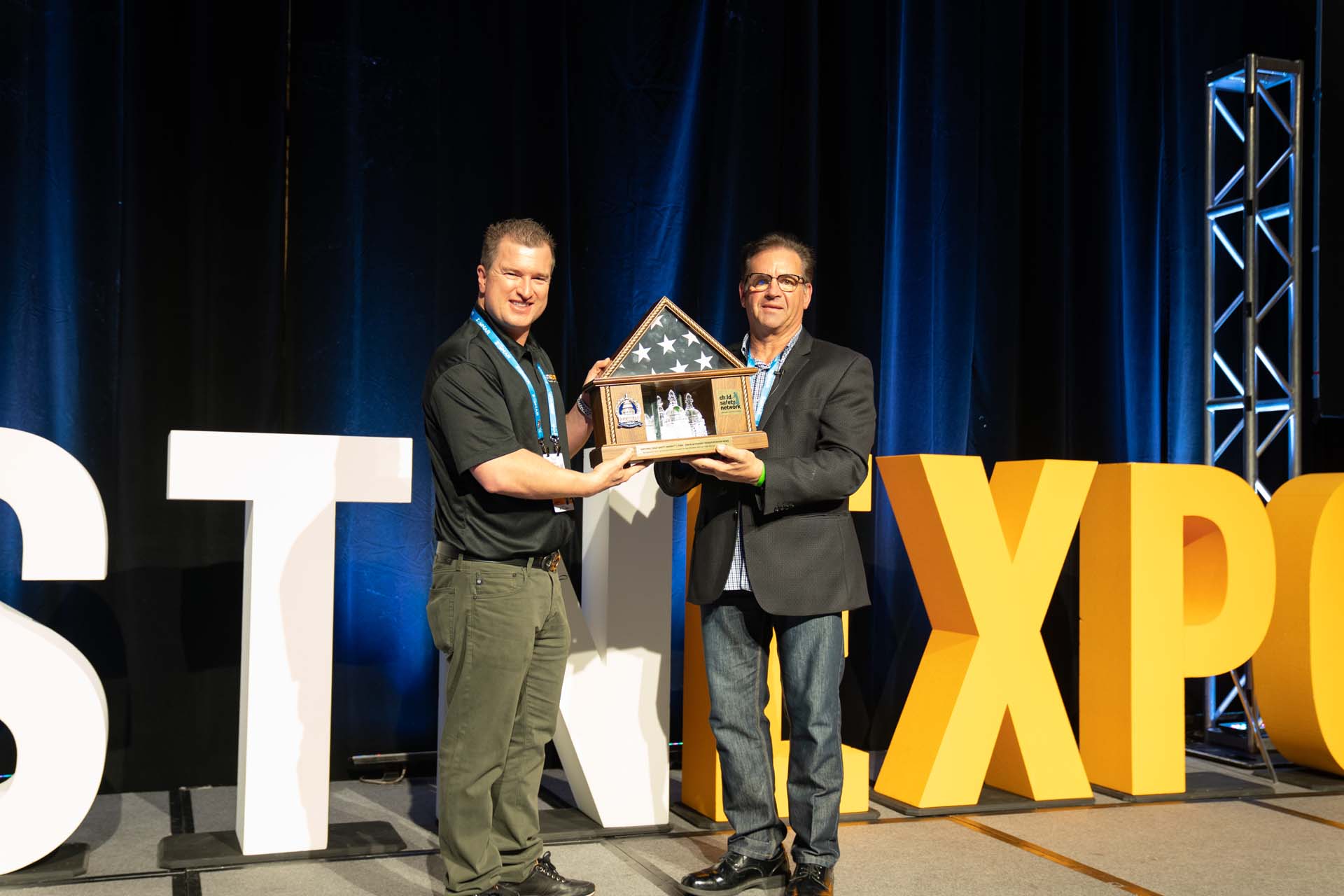 STN President Corpin Receives CSN Child Safety Advocate Award School