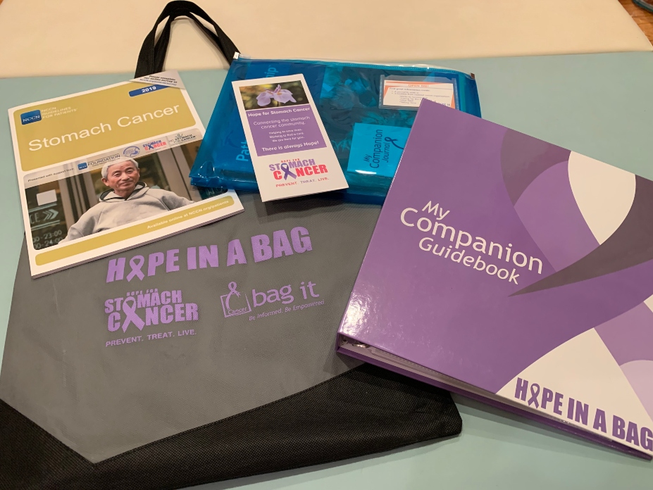 Hope In A Bag Stomach Cancer Patients Resource Bundle