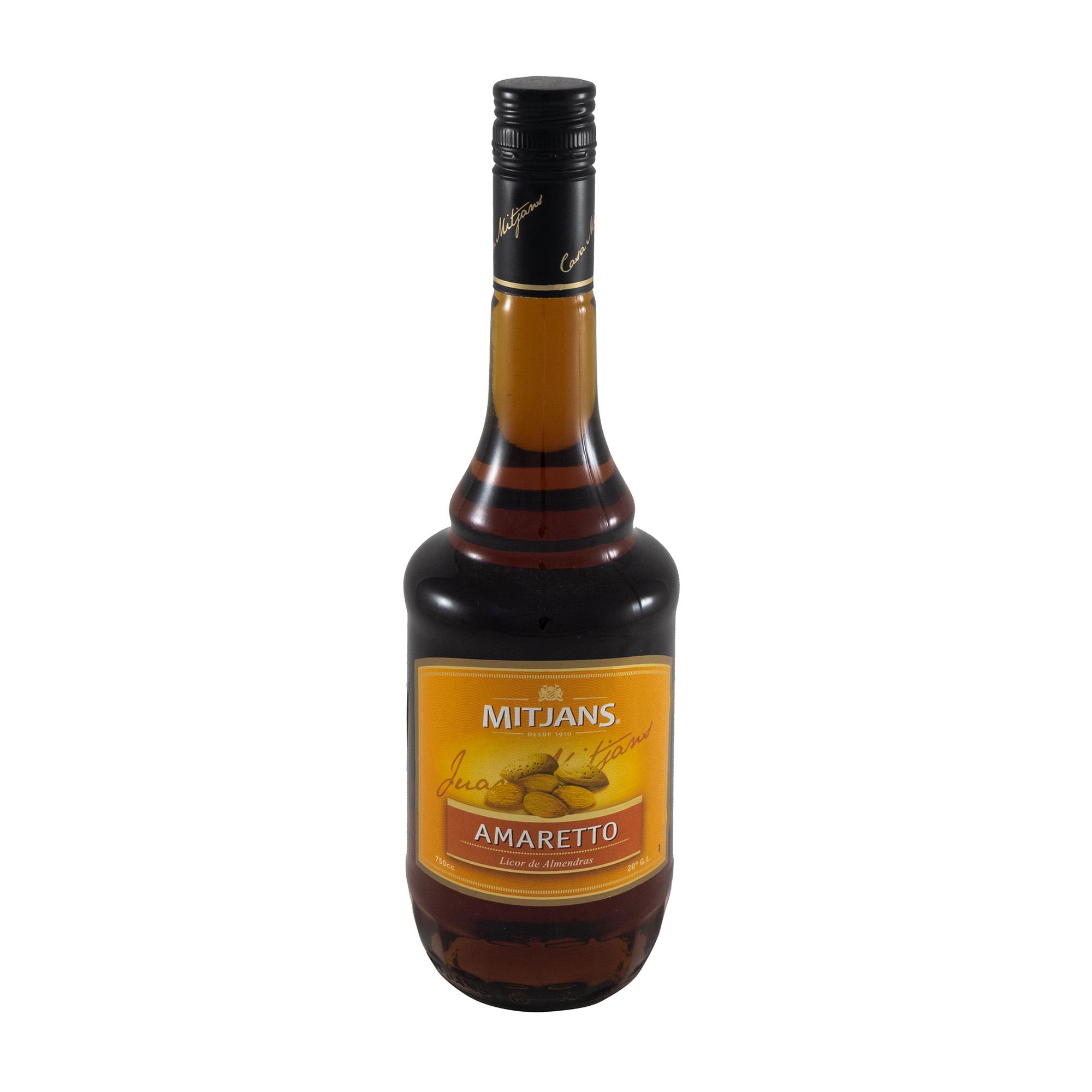 LICOR DE ALMENDRAS 750ML MITJANS BOT . Supermercados Stock