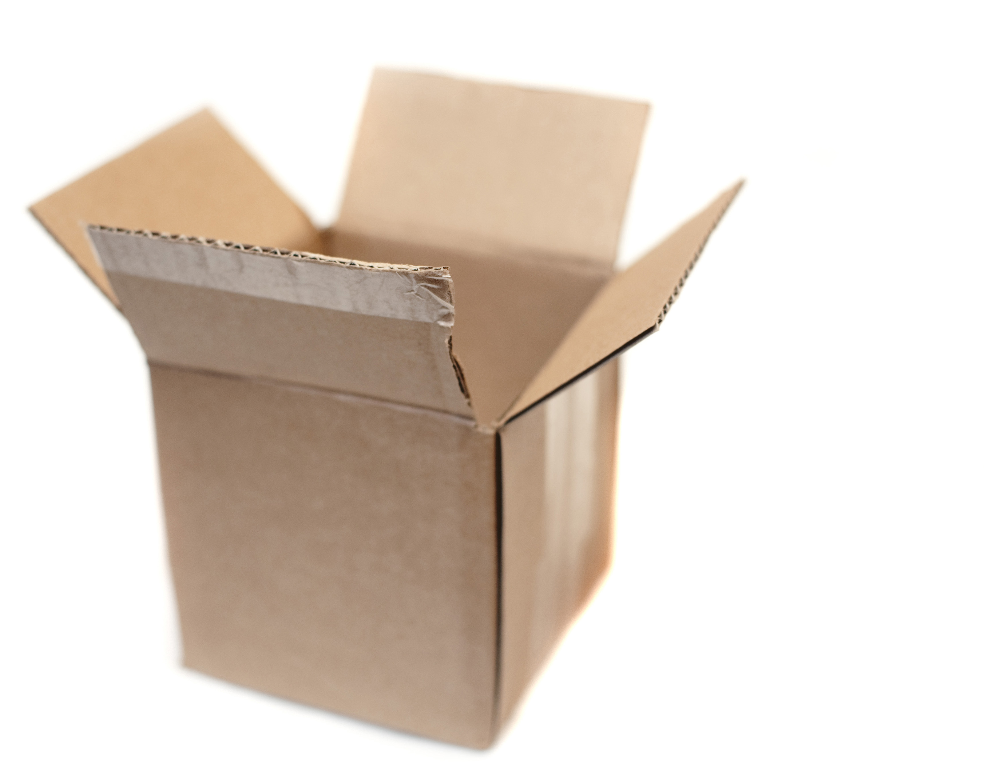 Empty brown cardboard carton8160 Stockarch Free Stock Photo Archive