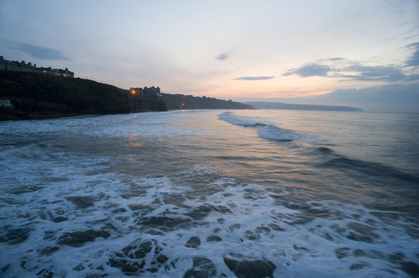 A shot of Whitby taken at dusk on the beach7522 Stockarch Free Stock