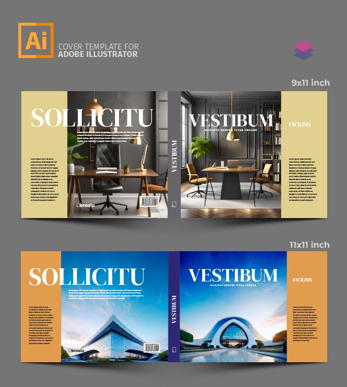 Coffee Table Book Template for InDesign StockInDesign