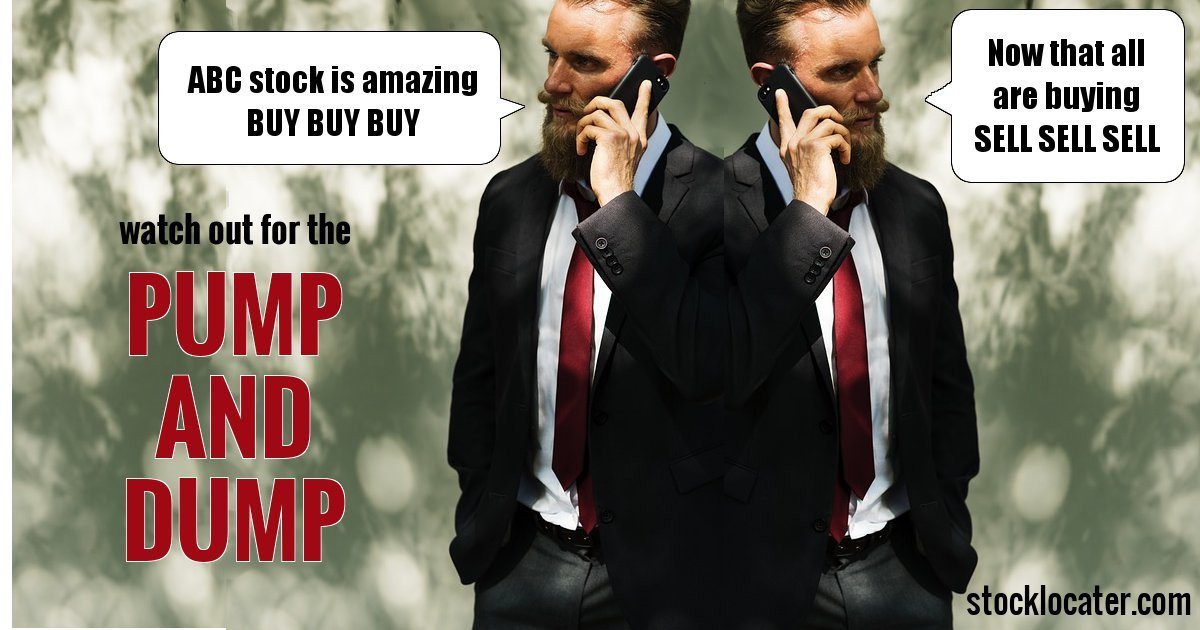 Be Careful Of The Pump And Dump!