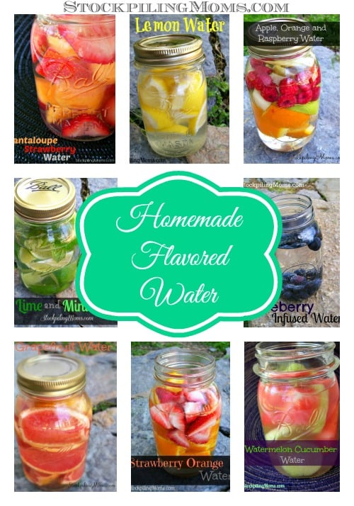 Homemade Flavored Water Roundup
