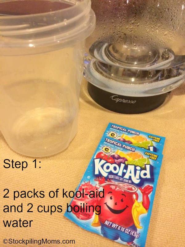 How to dye hair with koolaid