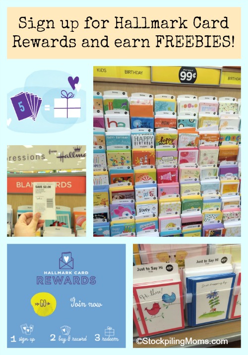 Hallmark Card Rewards Program STOCKPILING MOMS™