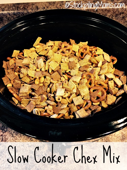 Slow Cooker Chex Mix
