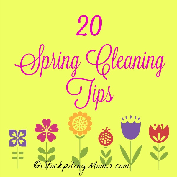25 Spring Cleaning Tips