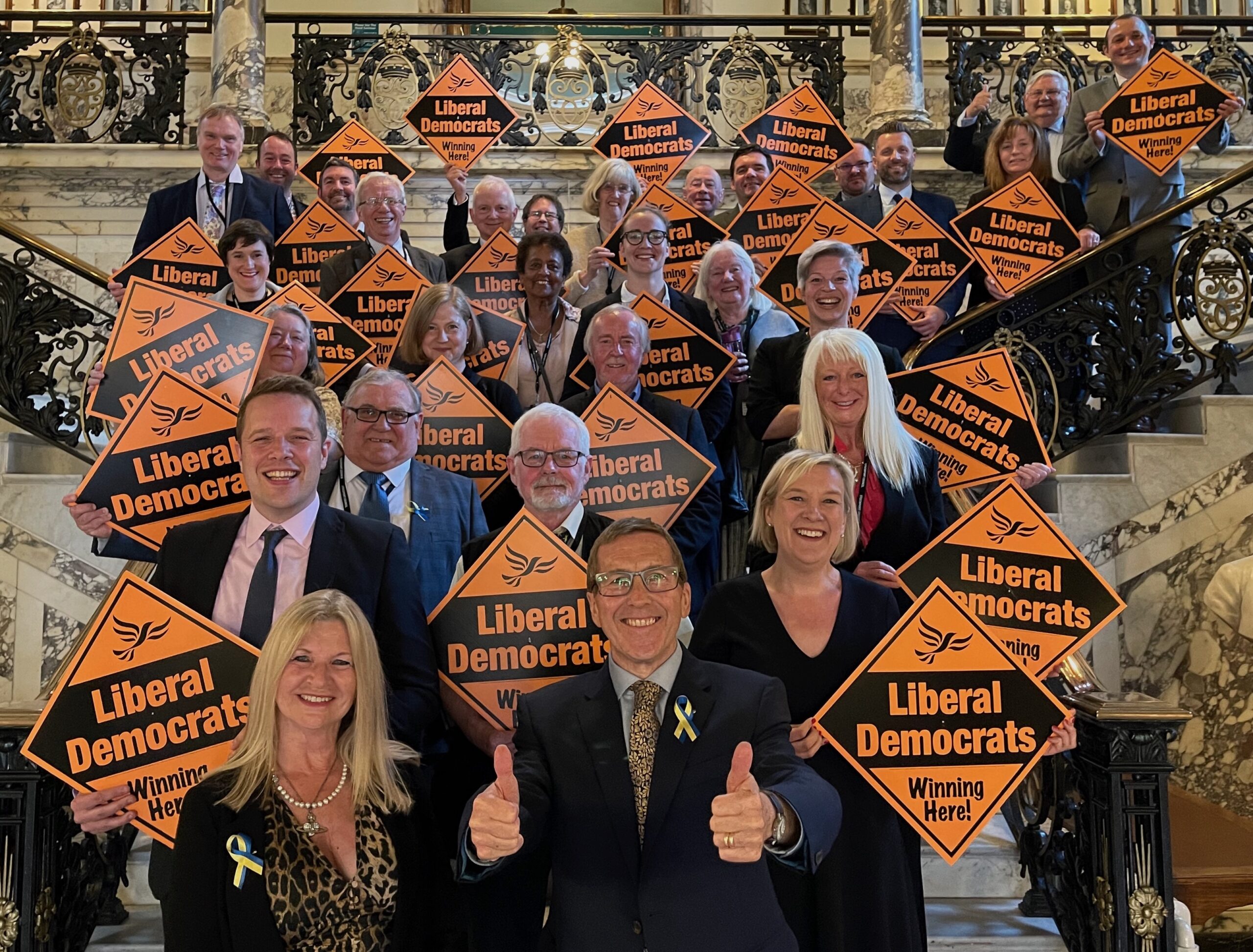 Liberal Democrat Mark Hunter elected Leader of the Council Stockport Liberal Democrats