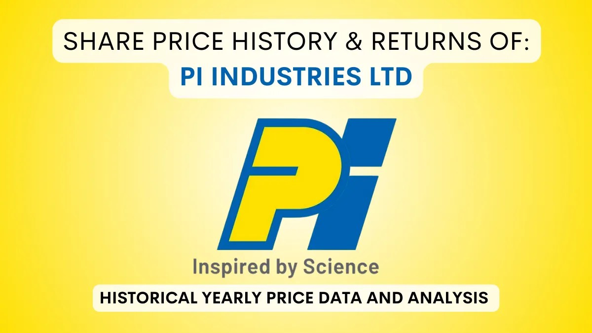 PI Industries Share Price History & Returns (2005 To 2024)