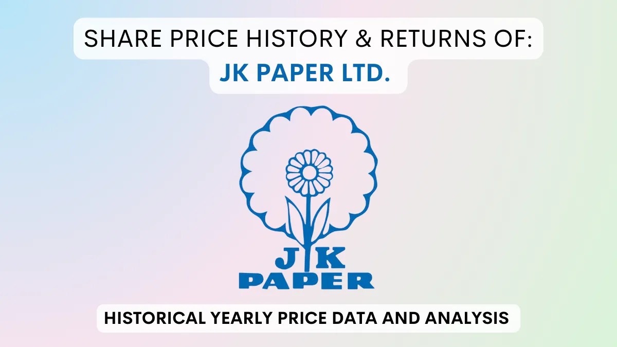 JK Paper Share Price History & Returns (2002 To 2024)