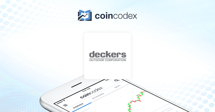 Deckers Outdoor Stock Price Today, DECK Stock Price Chart | CoinCodex