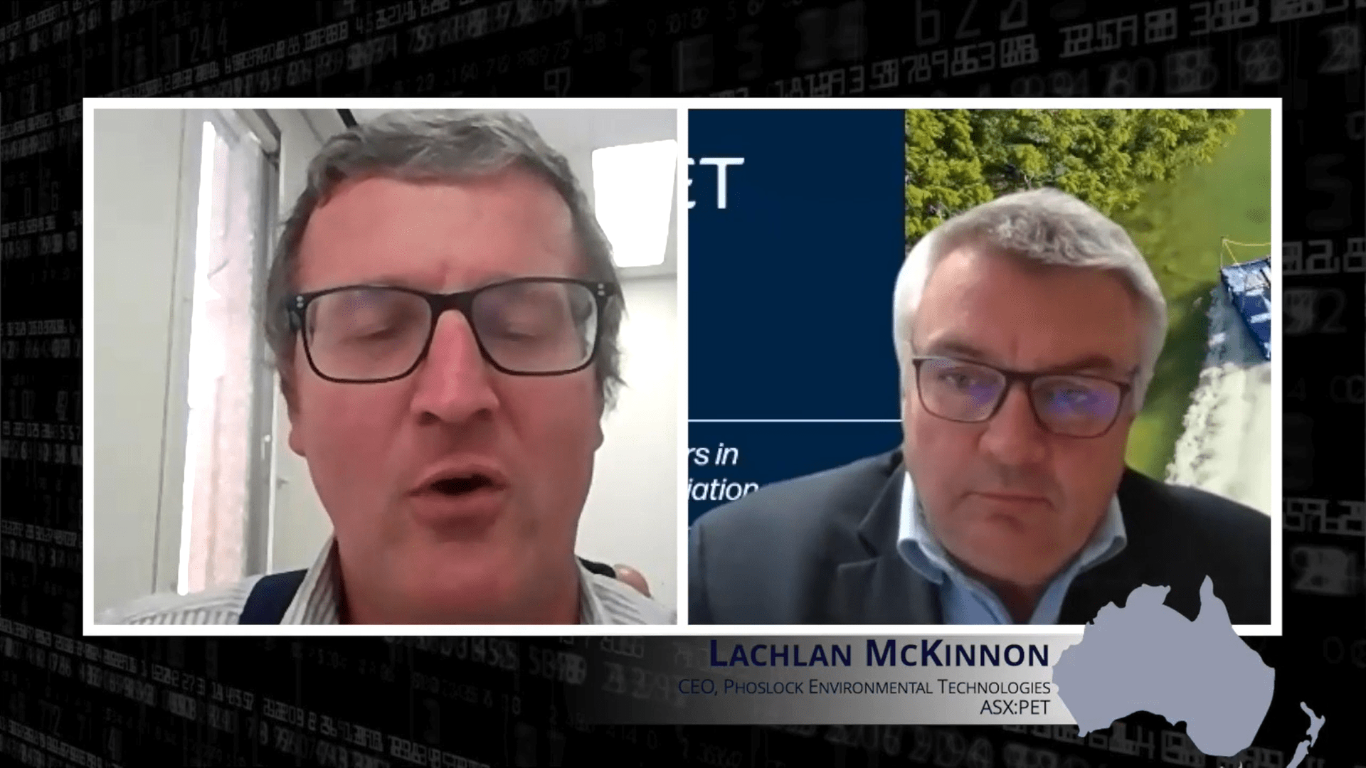 Interview with Phoslock Environmental Technologies (ASXPET)