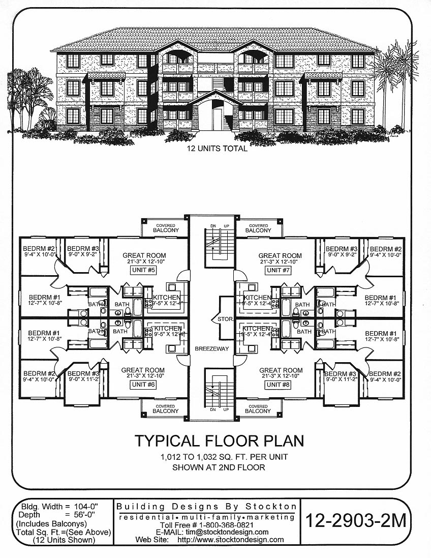 Building Designs by Stockton Plan 1229032M