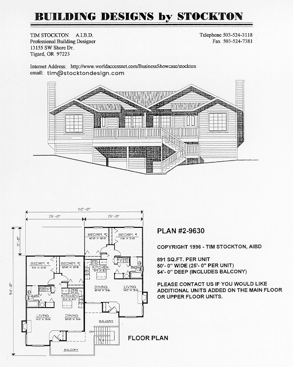 Building Designs by Stockton Plan 29630