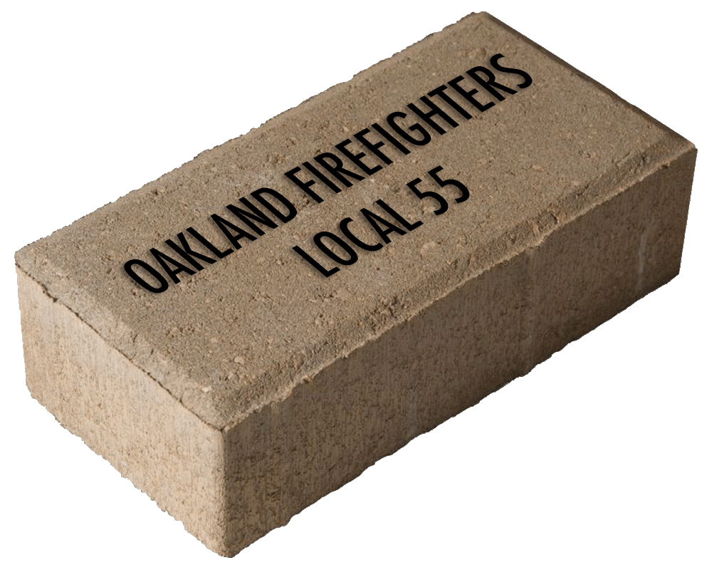 Memorial Brick Stockton Firefighter Memorial Bricks