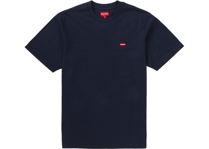 Supreme Small Box Logo TShirt Navy StockX News