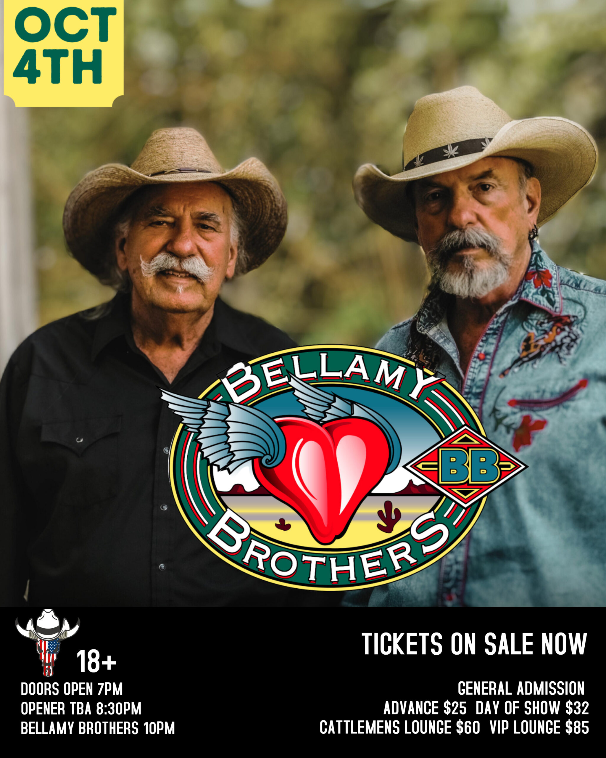 BELLAMY BROTHERS The Stockyard