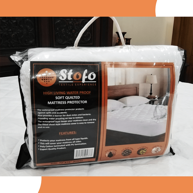 Water Proof Mattress Protector 72"x78"+12" Stofotex