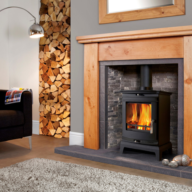 Portway Stoves Rochester 5 Multifuel Stove Stoke