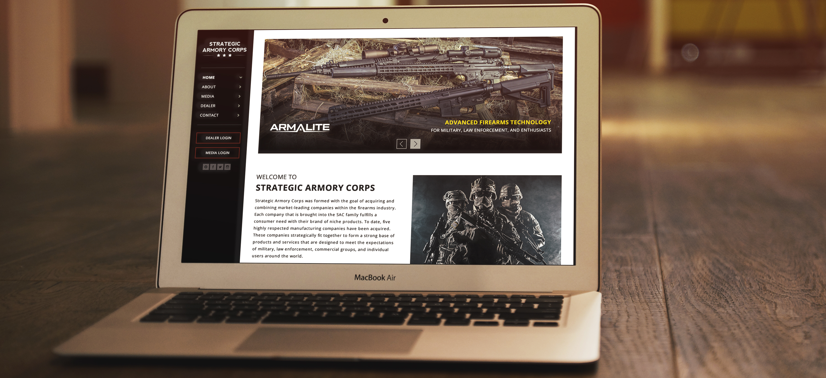 Strategic Armory Corps Stoke Interactive