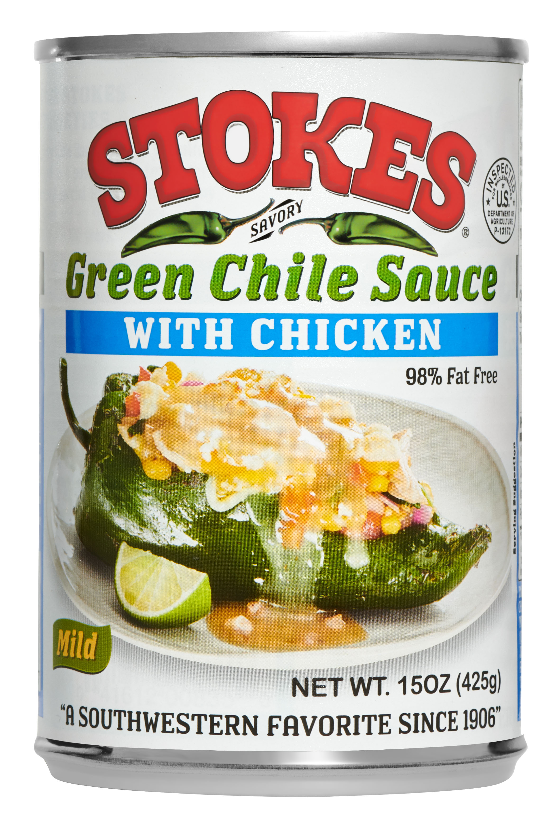 GREEN CHILE SAUCE WITH CHICKEN Stokes Canning Company